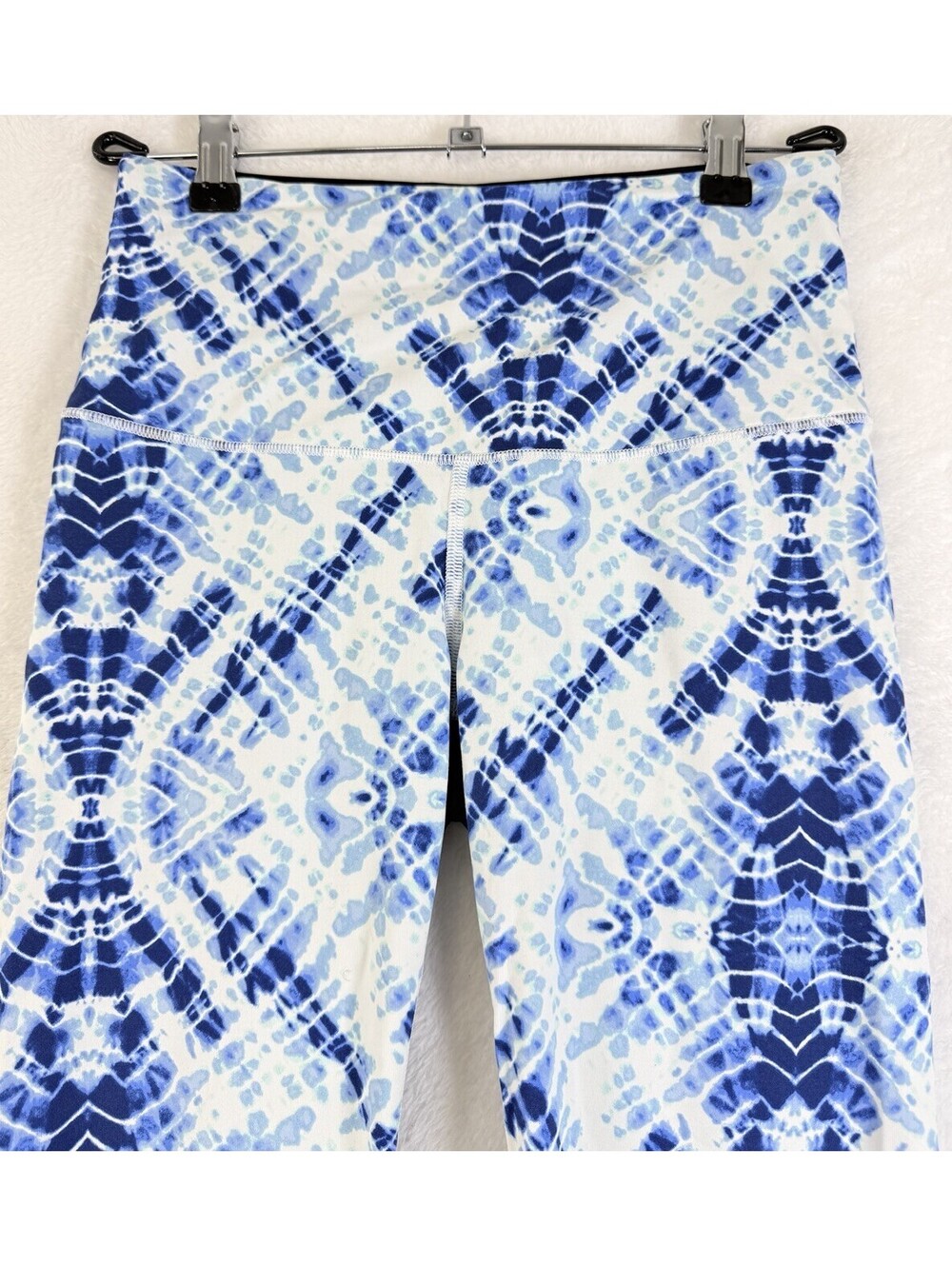 Victorias Secret Sport Leggings Small Knockout Crop Blue Workout Gym Victoria